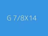 G 7/8X14 